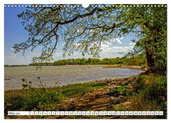 Produktbild: Naturparadies Zierow - Ostsee Idylle pur in der Wismarer Bucht (Wandkalender 2026 DIN A3 quer), CALVENDO Monatskalender