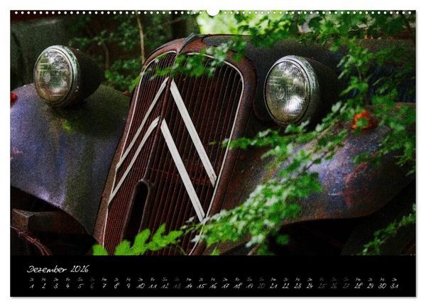 Produktbild: Oldtimer - verlassen verrostet vergessen (hochwertiger Premium Wandkalender 2026 DIN A2 quer), Kunstdruck in Hochglanz