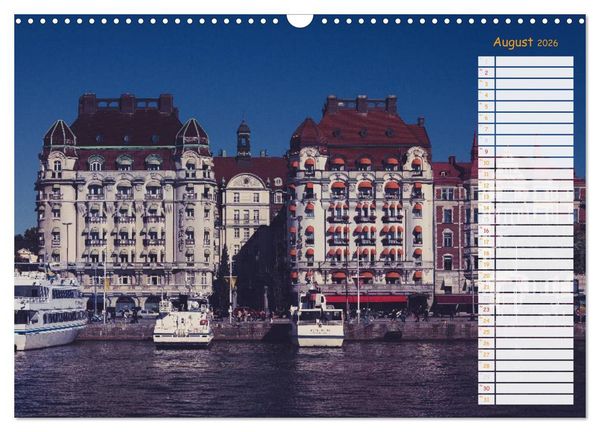 Produktbild: Stockholm - Nordische Sch&ouml;nheit (Wandkalender 2026 DIN A3 quer), CALVENDO Monatskalender