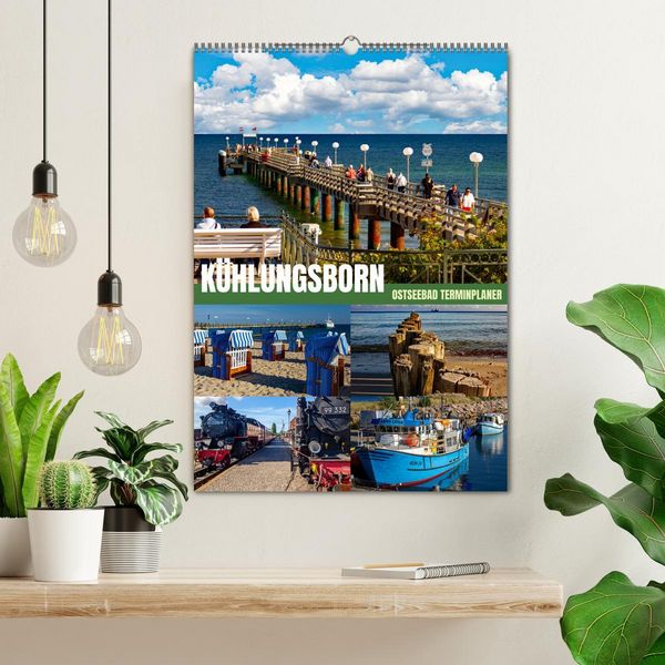 Produktbild: Ostseebad K&uuml;hlungsborn Terminplaner (Wandkalender 2026 DIN A2 hoch), CALVENDO Monatskalender