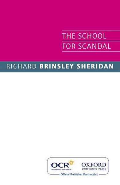 Produktbild: Sheridan, R: OCR the School for Scandal