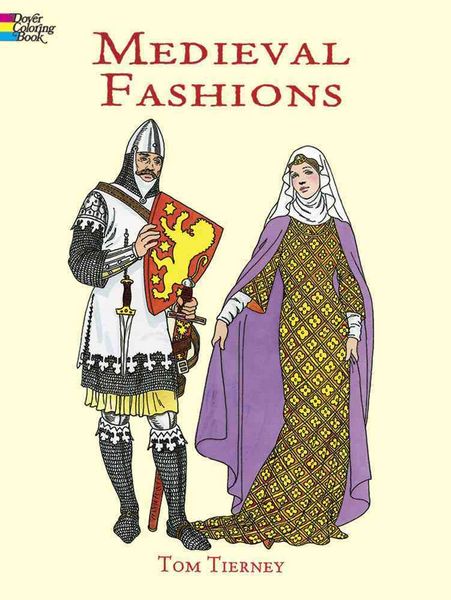 Produktbild: Medieval Fashions Coloring Book