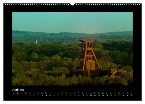 Produktbild: Berge und T&auml;ler im Ruhrgebiet (Wandkalender 2026 DIN A2 quer), CALVENDO Monatskalender