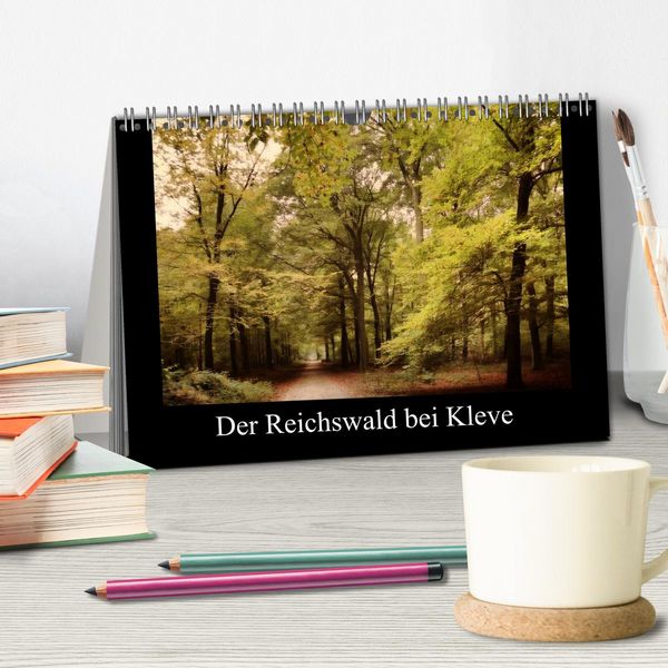 Produktbild: Der Reichswald bei Kleve (Tischkalender 2026 DIN A5 quer), CALVENDO Monatskalender