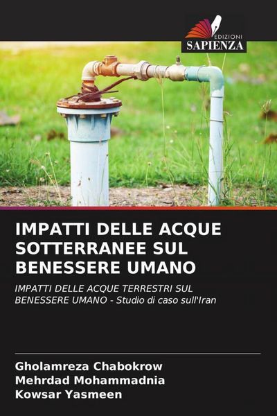 Produktbild: IMPATTI DELLE ACQUE SOTTERRANEE SUL BENESSERE UMANO
