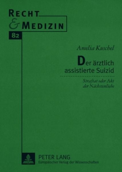 Produktbild: Der &auml;rztlich assistierte Suizid