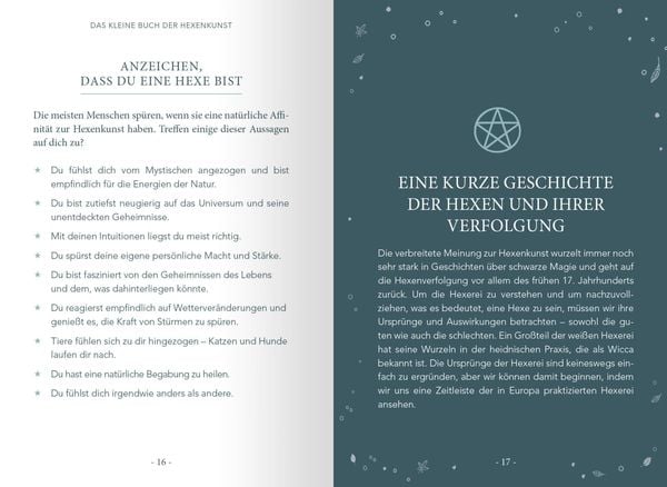 Produktbild: Das kleine Buch der Hexenkunst