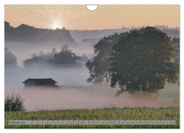 Produktbild: Die Stauden - Malerische Landschaft zwischen Wertach und Mindel (Wandkalender 2026 DIN A4 quer), CALVENDO Monatskalender