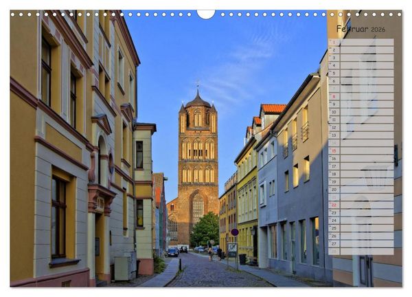 Produktbild: Stralsund. Das Tor zur Insel R&uuml;gen (Wandkalender 2026 DIN A3 quer), CALVENDO Monatskalender