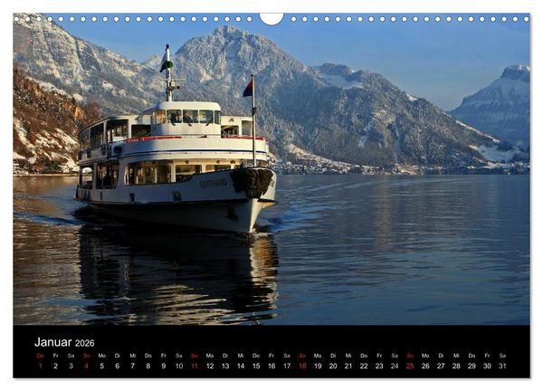 Produktbild: Zauber der Berge. Die Schweizer Alpen (Wandkalender 2026 DIN A3 quer), CALVENDO Monatskalender