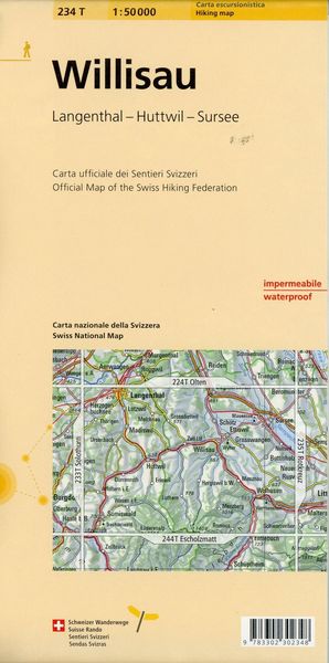 Produktbild: Swisstopo 1 : 50 000 Willisau