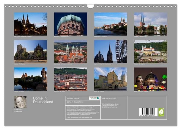 Produktbild: Dome in Deutschland (Wandkalender 2026 DIN A3 quer), CALVENDO Monatskalender