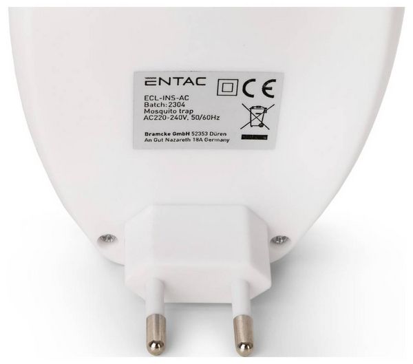 Produktbild: ENTAC ECL-INS-AC Insektenvertreiber UV-Licht 1.5W Wei&szlig; 1St.