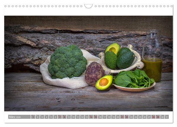 Produktbild: Lebenselixier Obst und Gem&uuml;se (Wandkalender 2026 DIN A3 quer), CALVENDO Monatskalender