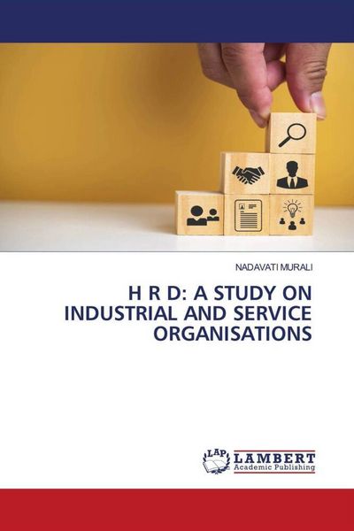 Produktbild: H R D: a Study On Industrial and Service Organisations