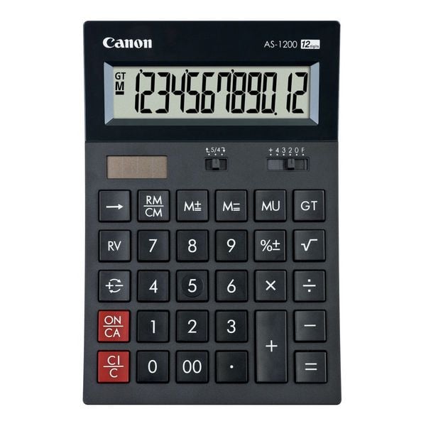 Produktbild: CANON Tischrechner AS-1200