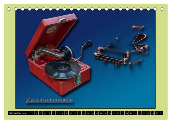 Produktbild: RADIO LEGENDEN (Tischkalender 2026 DIN A5 quer), CALVENDO Monatskalender
