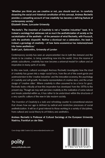 Produktbild: The Invention of Creativity - Modern Society and the Culture of the New