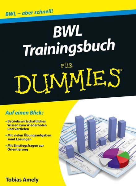 Produktbild: BWL Trainingsbuch f&uuml;r Dummies