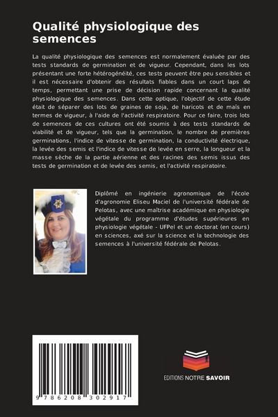 Produktbild: Qualit&eacute; physiologique des semences