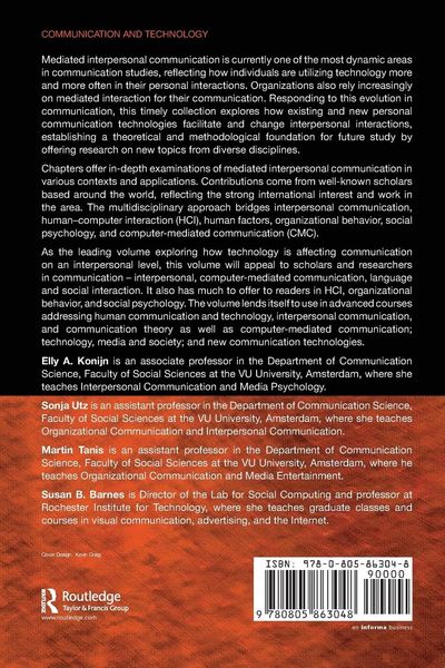 Produktbild: Mediated Interpersonal Communication