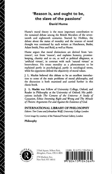 Produktbild: Hume's Moral Theory