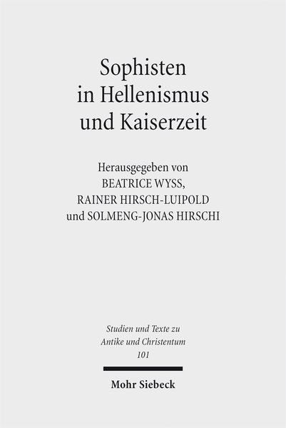 Produktbild: Sophisten in Hellenismus und Kaiserzeit