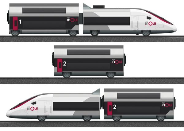 Produktbild: M&auml;rklin 029406 my world - Startpackung TGV Duplex