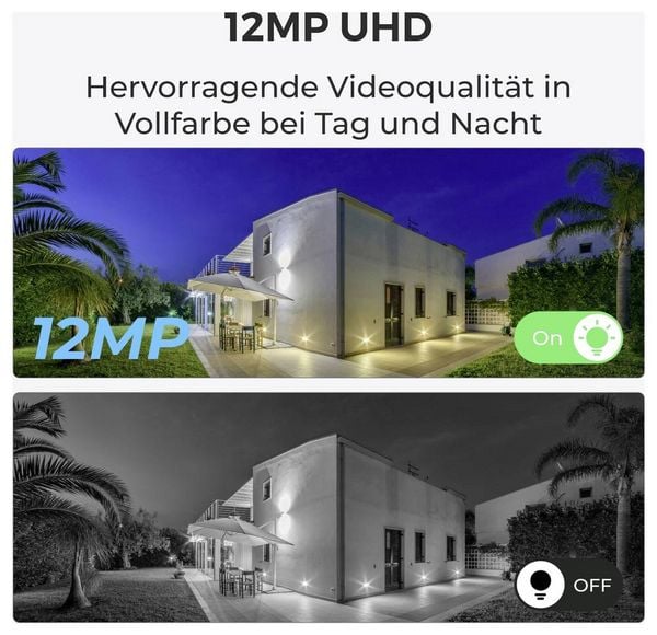 Produktbild: Reolink P344 LAN IP &Uuml;berwachungskamera 4512 x 2512 Pixel