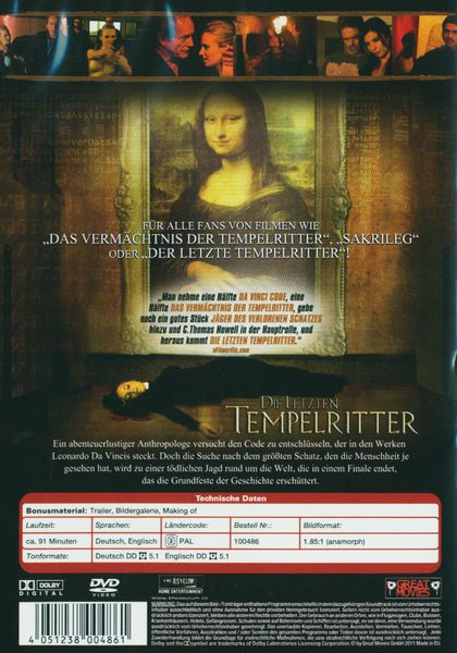 Produktbild: Die letzten Tempelritter und der Schatz des Christentums