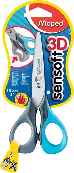 Produktbild: Maped Schere SenSoft LH 13cm
