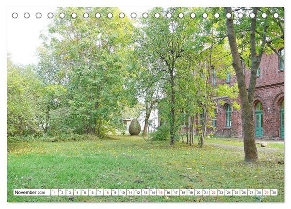 Produktbild: Die Karniner Bahn - Wiederaufbau vor dem Verkehrskollaps? (Tischkalender 2026 DIN A5 quer), CALVENDO Monatskalender