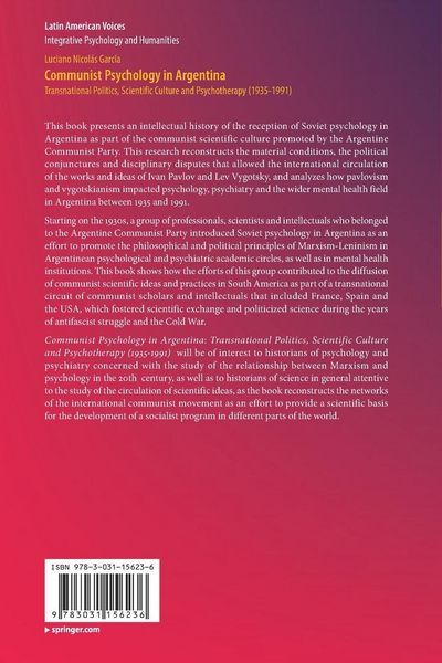 Produktbild: Communist Psychology in Argentina