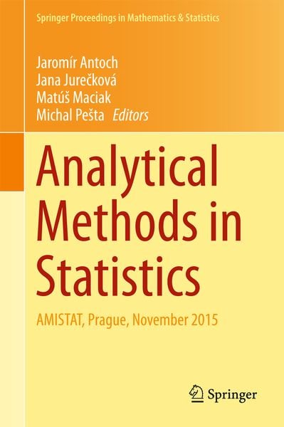 Produktbild: Analytical Methods in Statistics