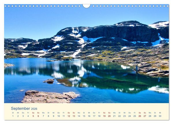 Produktbild: Trolltunga (Wandkalender 2026 DIN A3 quer), CALVENDO Monatskalender