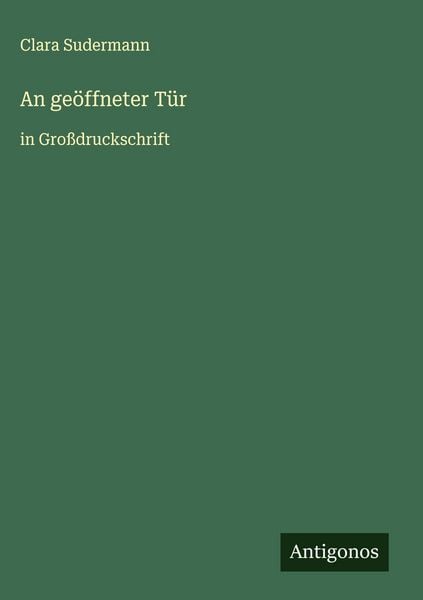 Produktbild: An ge&ouml;ffneter T&uuml;r