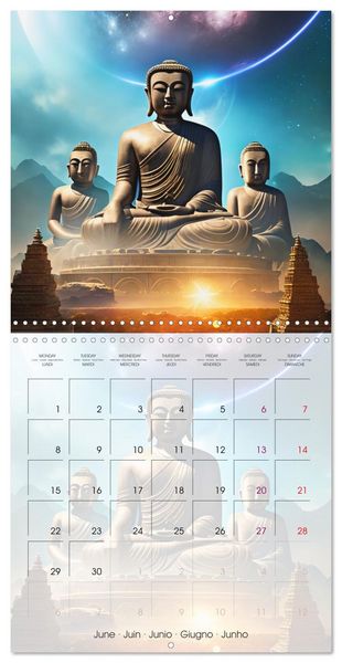 Produktbild: Zenitude every day (Wall Calendar 2026 12 &times; 12 Inch) CALVENDO 12 Month Wall Calendar
