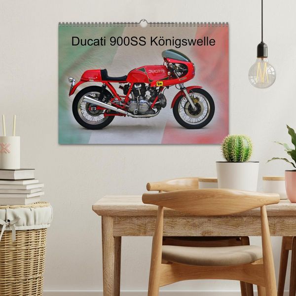 Produktbild: Ducati 900SS K&ouml;nigswelle (Wandkalender 2026 DIN A3 quer), CALVENDO Monatskalender