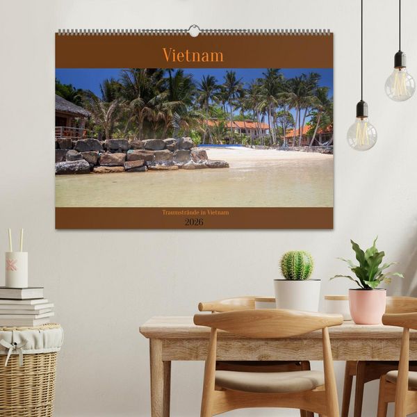 Produktbild: Traumstr&auml;nde in Vietnam (Wandkalender 2026 DIN A2 quer), CALVENDO Monatskalender