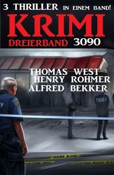 Produktbild: Krimi Dreierband 3090 - 3 Thriller in einem Band!