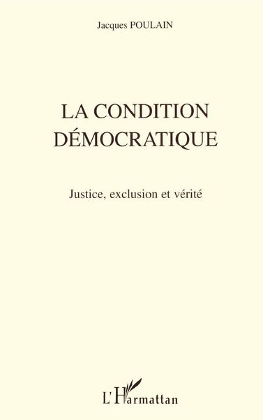 Produktbild: La Condition D&eacute;mocratique