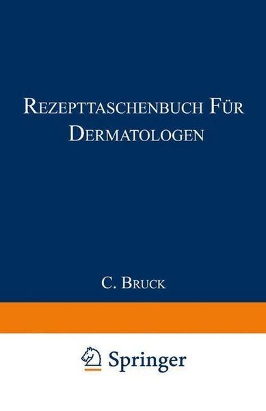 Produktbild: Rezepttaschenbuch f&uuml;r Dermatologen