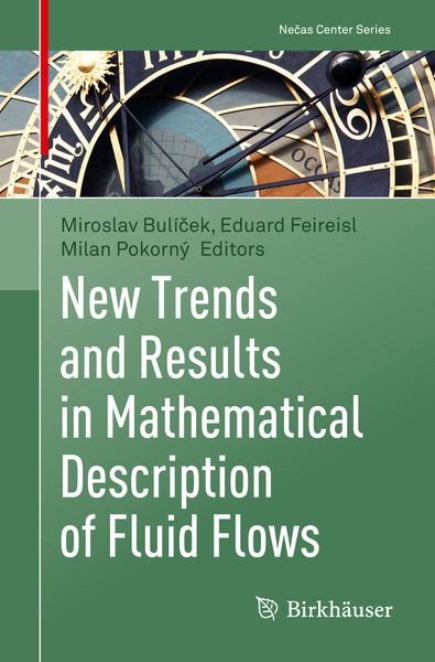 Produktbild: New Trends and Results in Mathematical Description of Fluid Flows