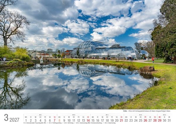 Produktbild: K&ouml;ln 2027 Bildkalender A4 quer, spiralgebunden