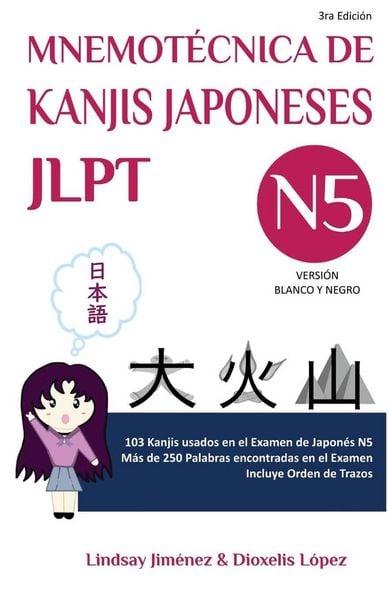 Produktbild: MNEMOTECNICA DE KANJIS JAPONESES JLPT N5