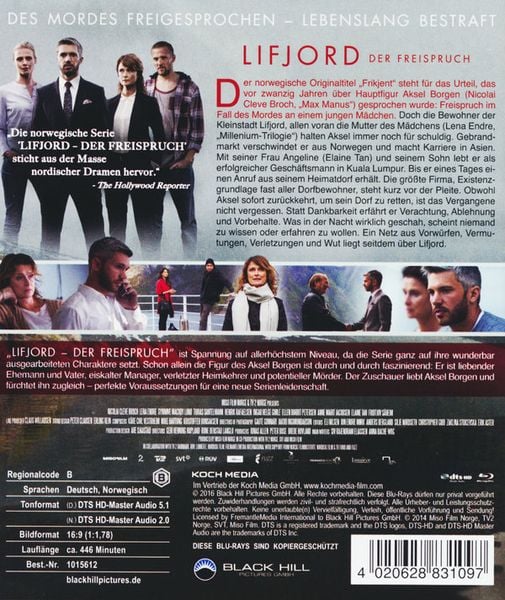 Produktbild: Lifjord - Der Freispruch - Die komplette erste Staffel [2 BRs]