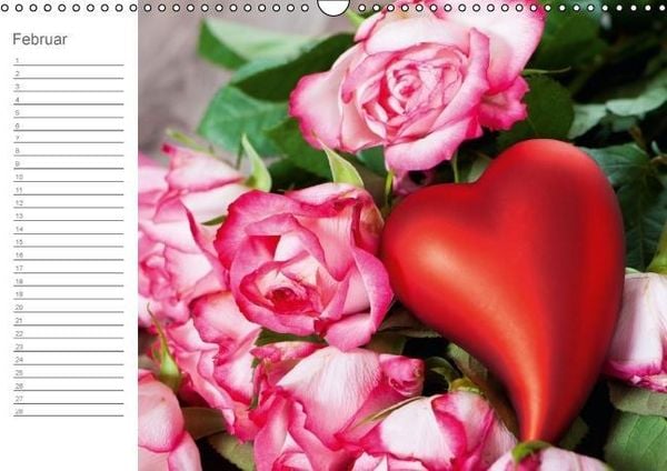 Produktbild: Herzig / Geburtstagskalender (Wandkalender immerw&auml;hrend DIN A3 quer)