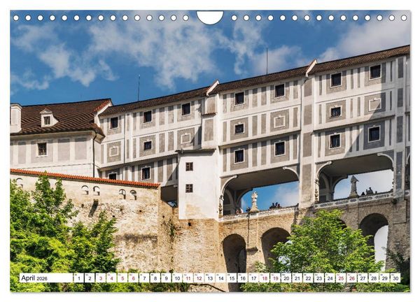 Produktbild: Ein Wochenende in Krumau (Wandkalender 2026 DIN A4 quer), CALVENDO Monatskalender