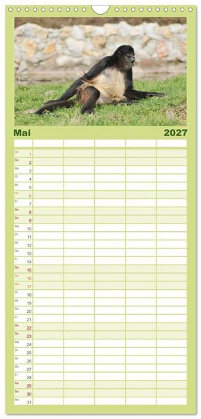 Produktbild: Familienplaner 2027 - Sri Lanka mit 5 Spalten (Wandkalender, 21 x 45 cm) CALVENDO