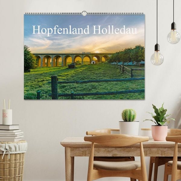 Produktbild: Hopfenland Holledau (Wandkalender 2026 DIN A2 quer), CALVENDO Monatskalender